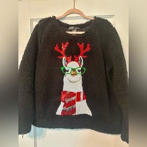 Ugly Llama Holiday Sweater